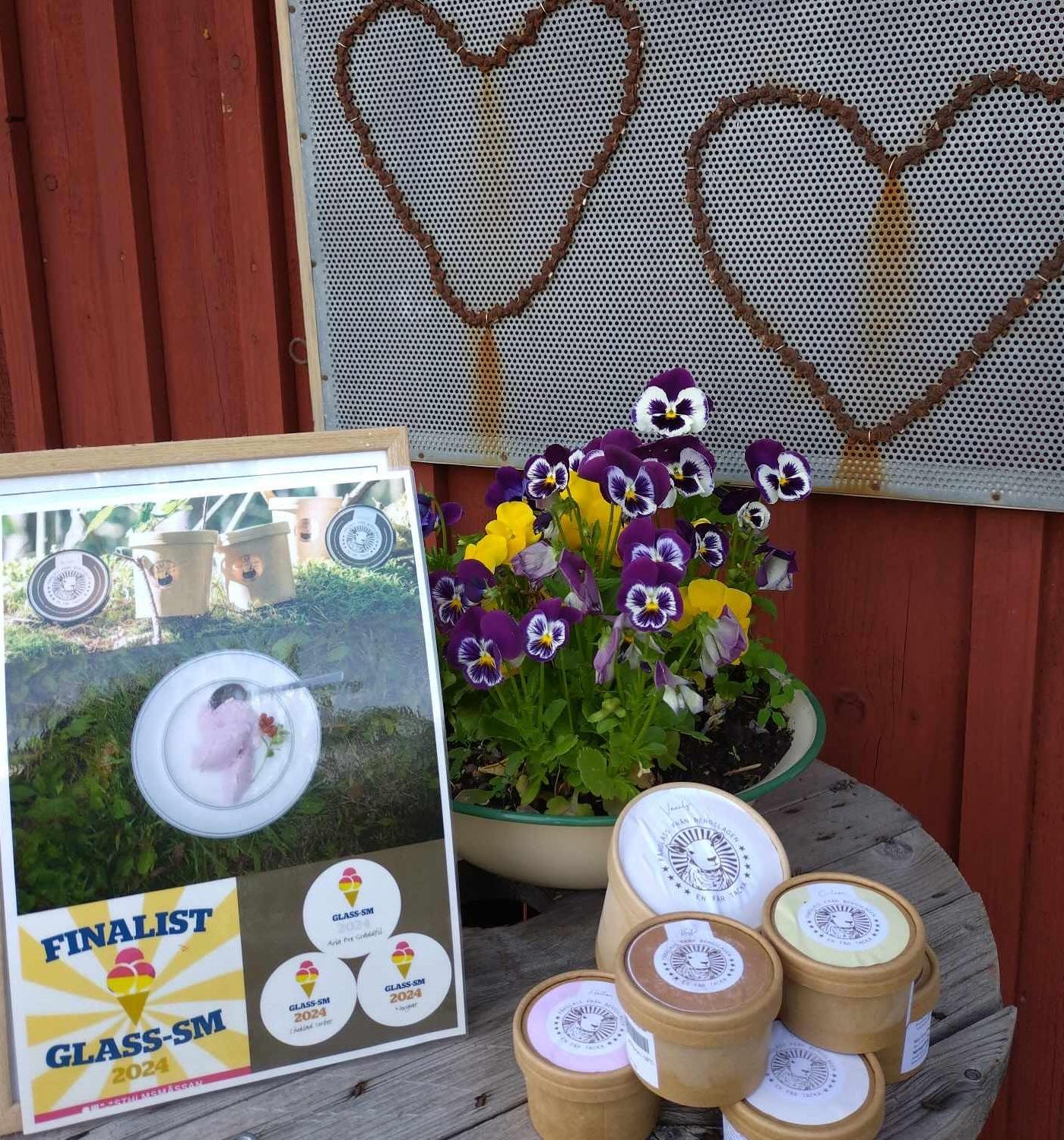 En får tacka glass En får tacka glass