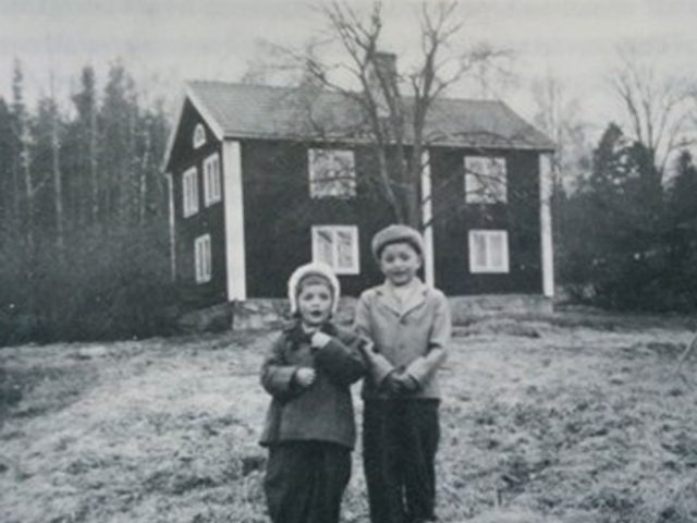 Fallängetorp på 50-talet. Fallängetorp lantgård på 50-talet.